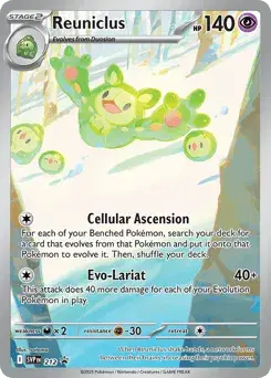 Reuniclus Scarlet & Violet Black Star Promos