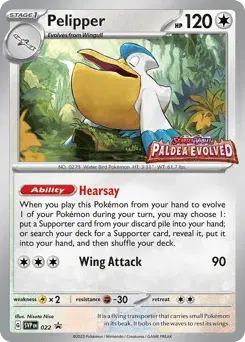 Pelipper Scarlet & Violet Black Star Promos