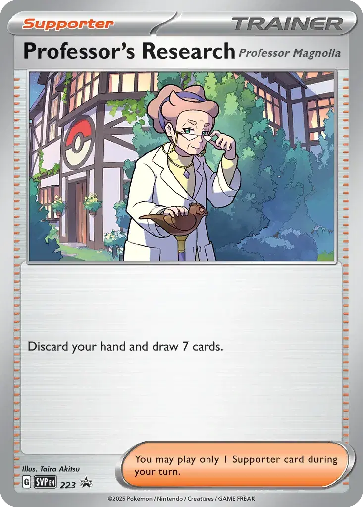 Professor's Research Scarlet & Violet Black Star Promos 223