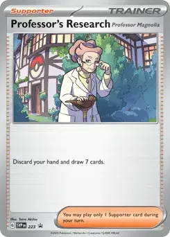 Professor's Research Scarlet & Violet Black Star Promos