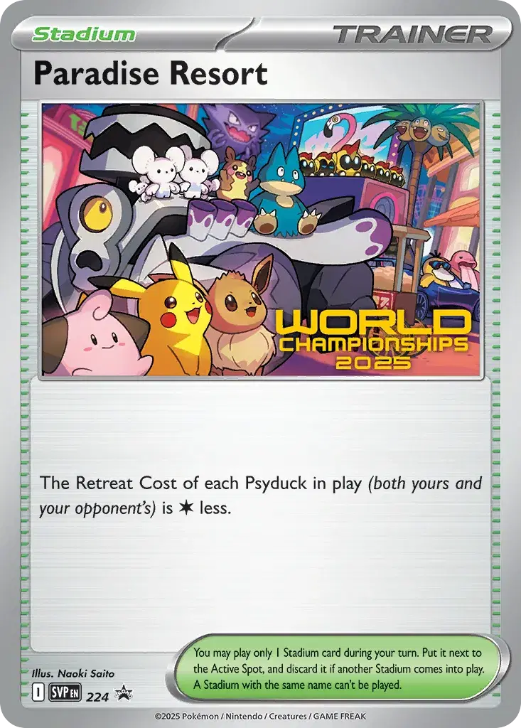 Paradise Resort Scarlet & Violet Black Star Promos 224
