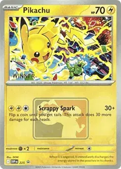 Pikachu Scarlet & Violet Black Star Promos
