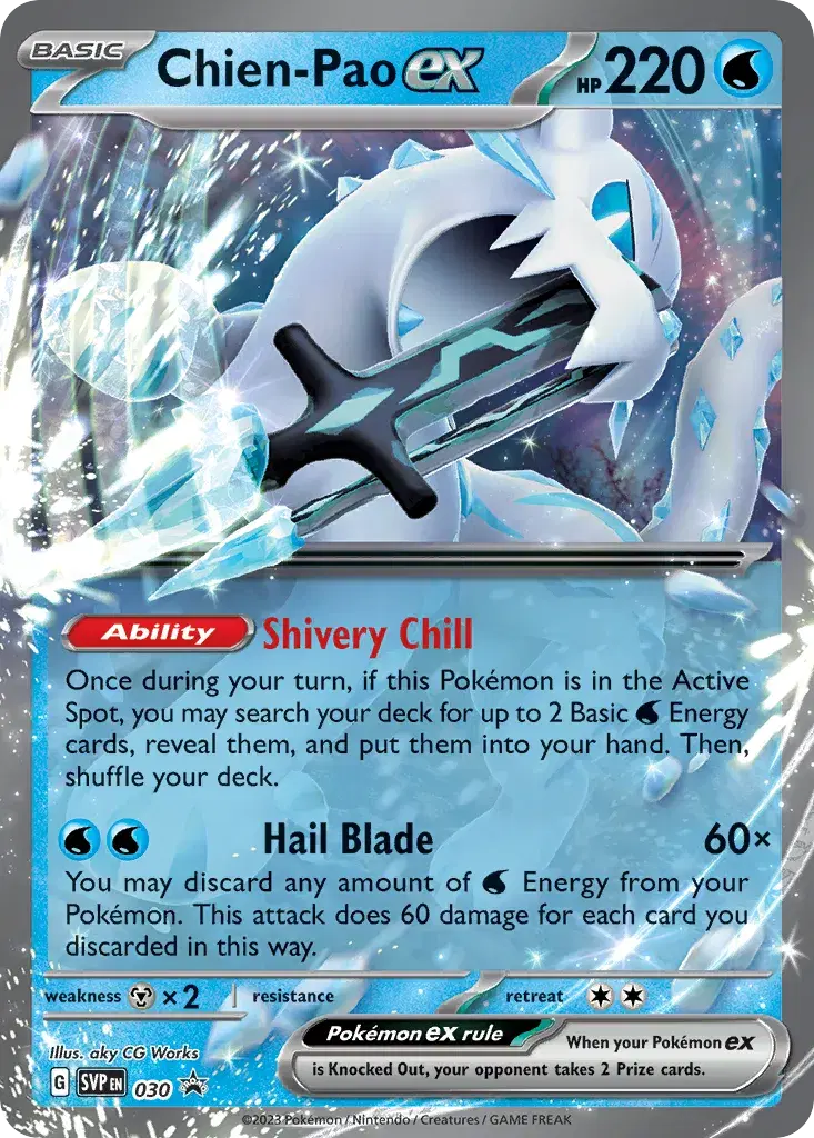 Chien-Pao ex Scarlet & Violet Black Star Promos 30