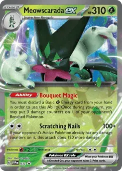 Meowscarada ex Scarlet & Violet Black Star Promos