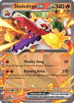 Skeledirge ex Scarlet & Violet Black Star Promos