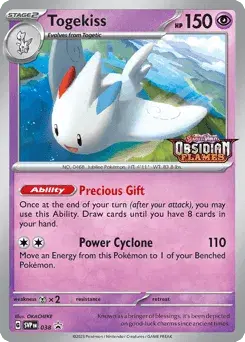 Togekiss Scarlet & Violet Black Star Promos