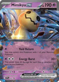 Mimikyu ex Scarlet & Violet Black Star Promos