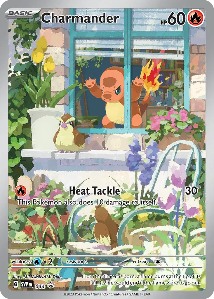 Charmander Scarlet & Violet Black Star Promos 44