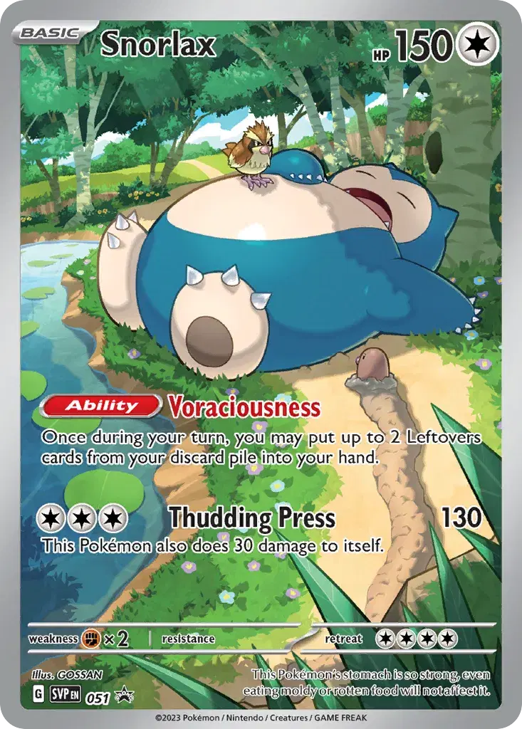 Snorlax Scarlet & Violet Black Star Promos 51