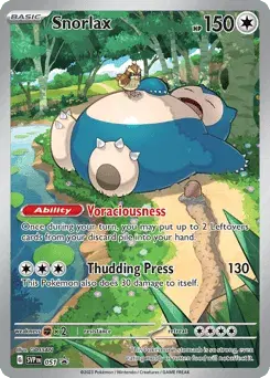 Snorlax Scarlet & Violet Black Star Promos