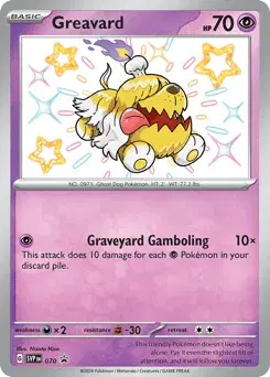 Greavard Scarlet & Violet Black Star Promos