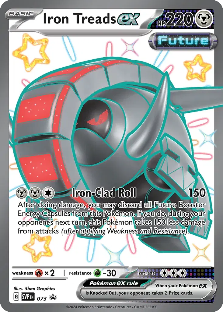 Iron Treads ex Scarlet & Violet Black Star Promos 73