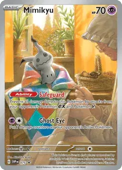 Mimikyu Scarlet & Violet Black Star Promos