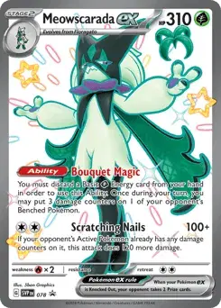 Meowscarada ex Scarlet & Violet Black Star Promos