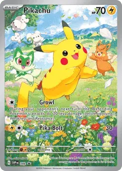 Pikachu Scarlet & Violet Black Star Promos
