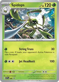 Spidops Scarlet & Violet Black Star Promos