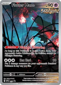 Flutter Mane Scarlet & Violet Black Star Promos
