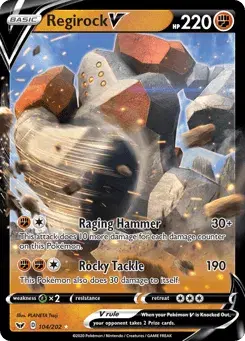 Regirock V Sword & Shield