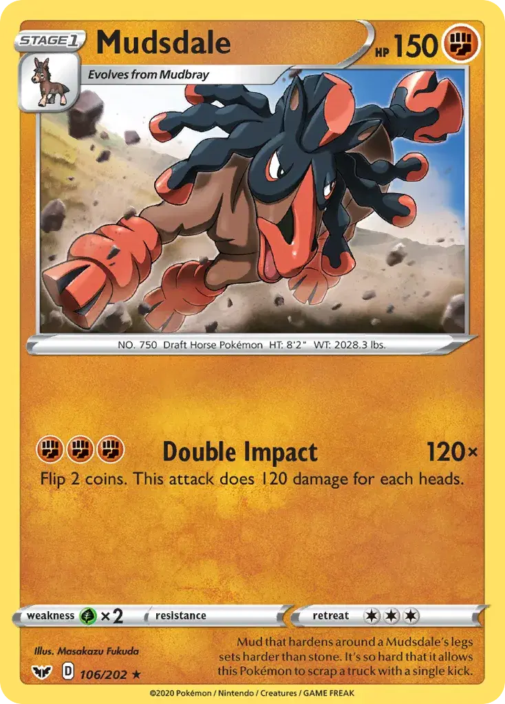 Mudsdale Sword & Shield 106