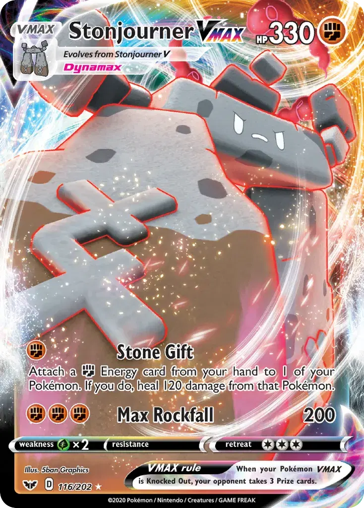 Stonjourner VMAX Sword & Shield 116