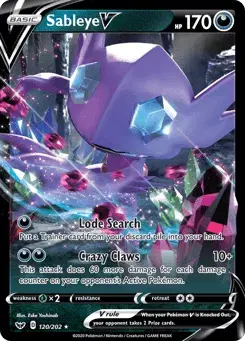 Sableye V Sword & Shield
