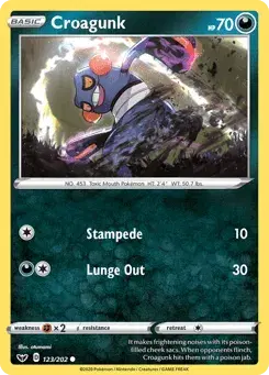 Croagunk Sword & Shield