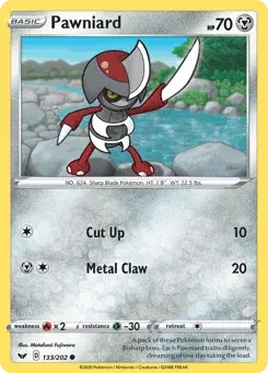 Pawniard Sword & Shield