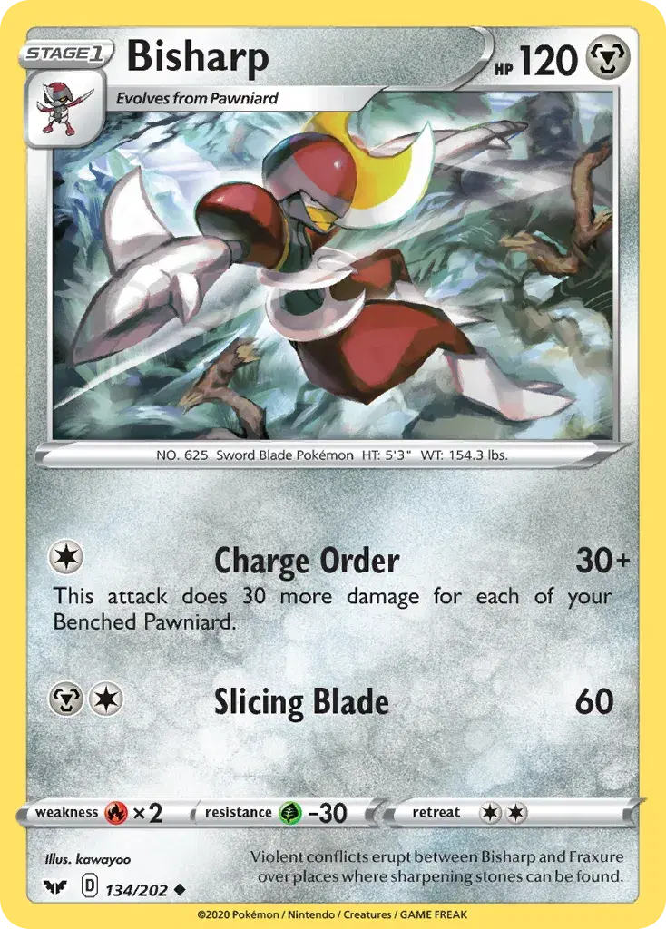 Bisharp Sword & Shield 134