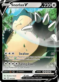 Snorlax V Sword & Shield