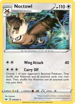 Noctowl Sword & Shield