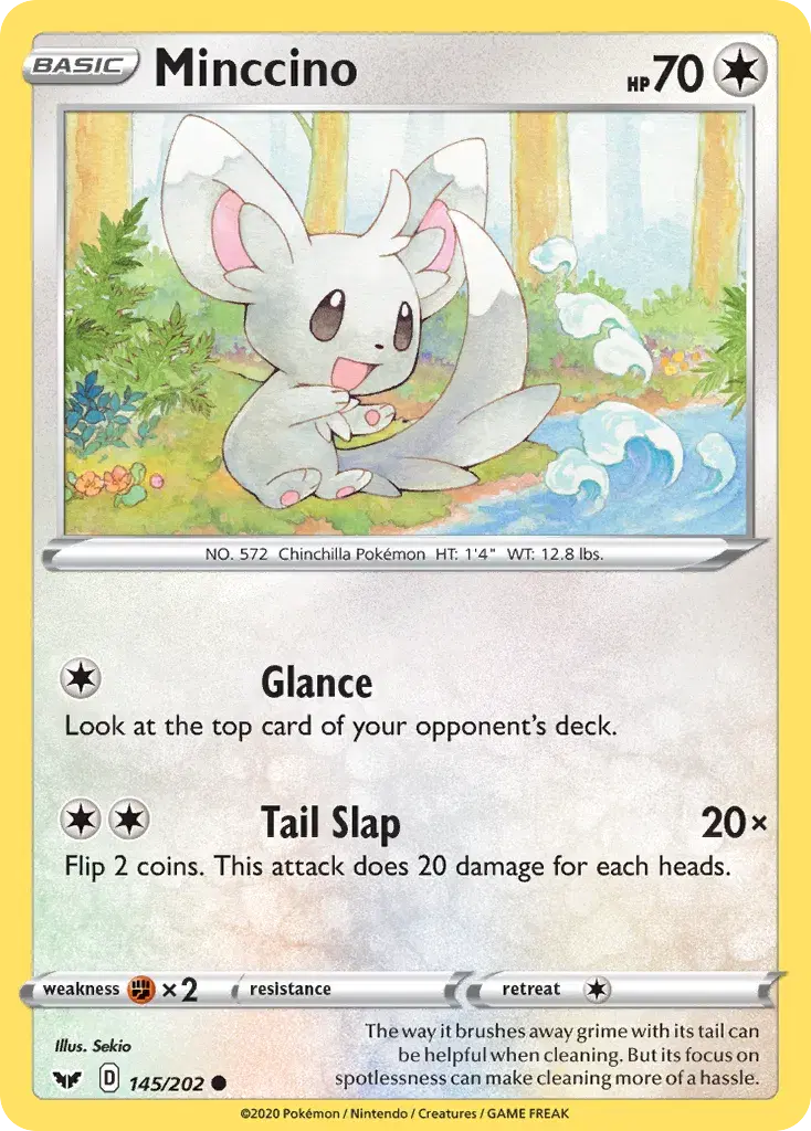 Minccino Sword & Shield 145