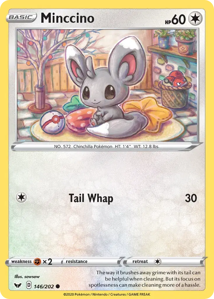 Minccino Sword & Shield 146