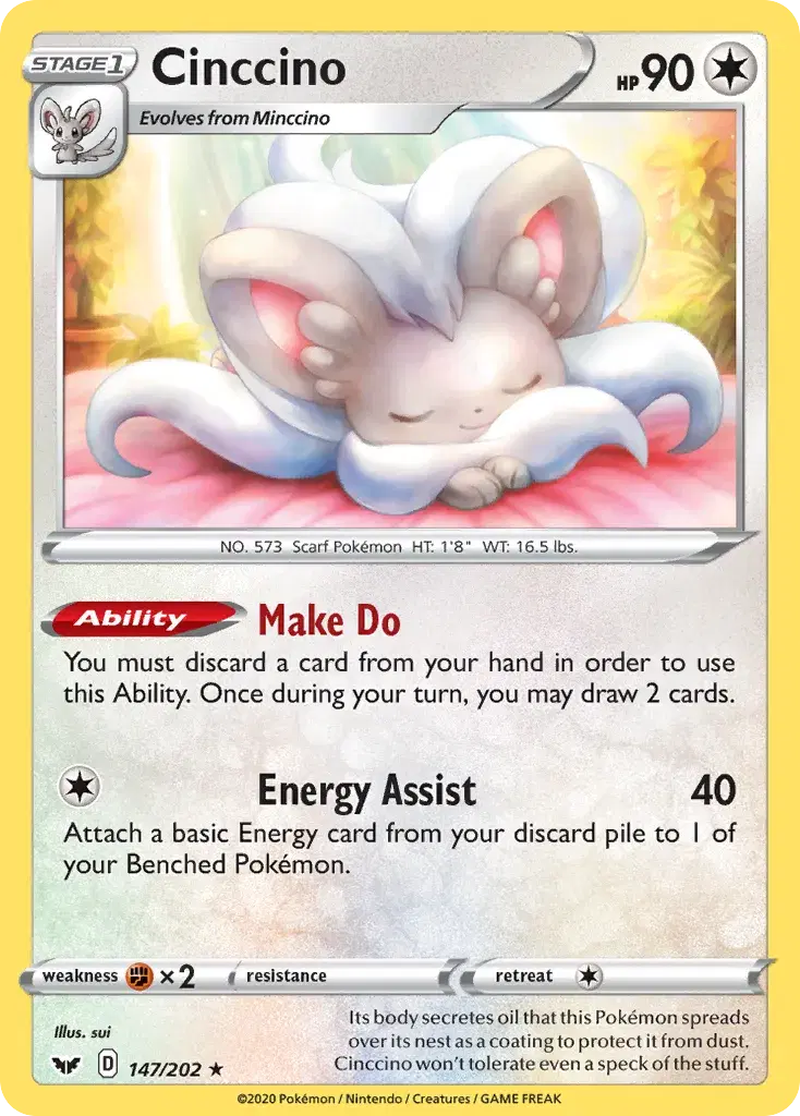 Cinccino Sword & Shield 147