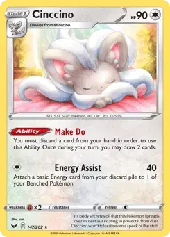 Cinccino Sword & Shield