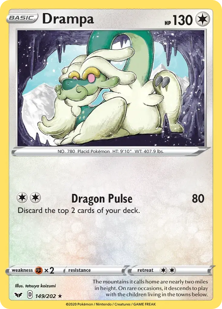 Drampa Sword & Shield 149