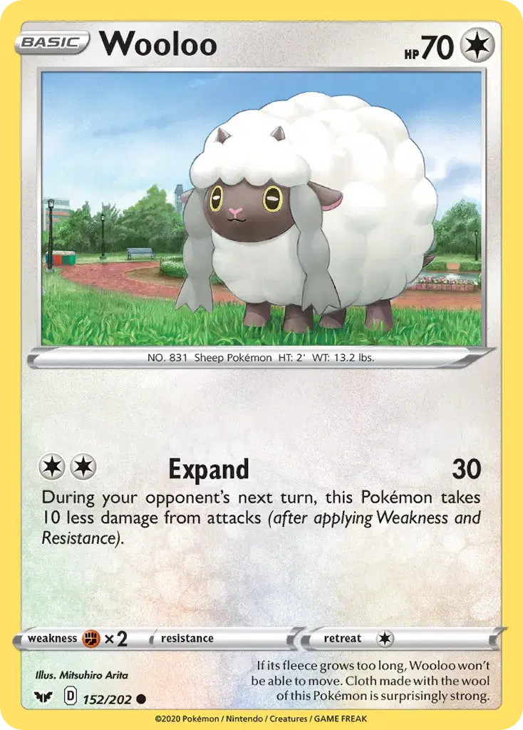 Wooloo Sword & Shield 152