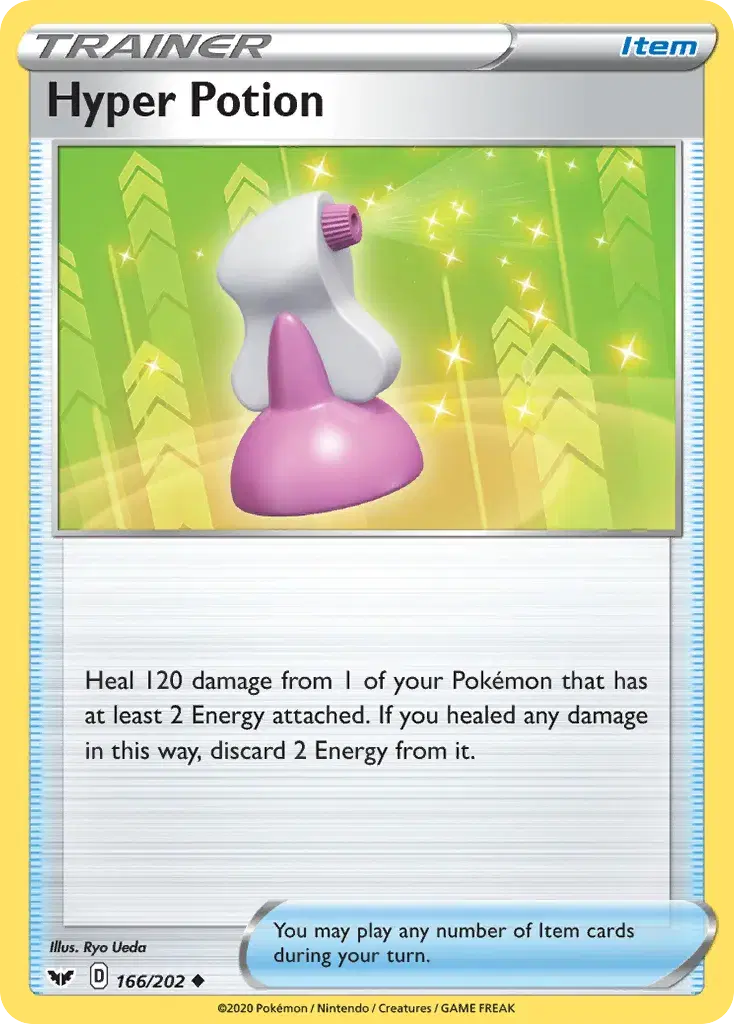 Hyper Potion Sword & Shield 166