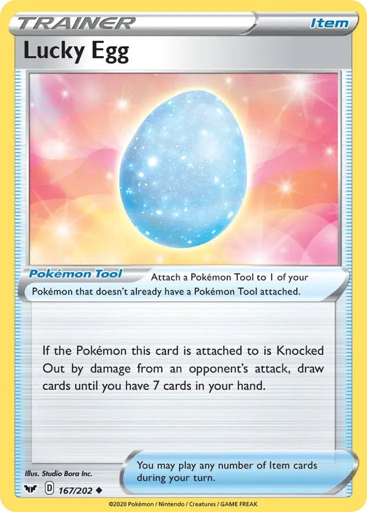Lucky Egg Sword & Shield 167