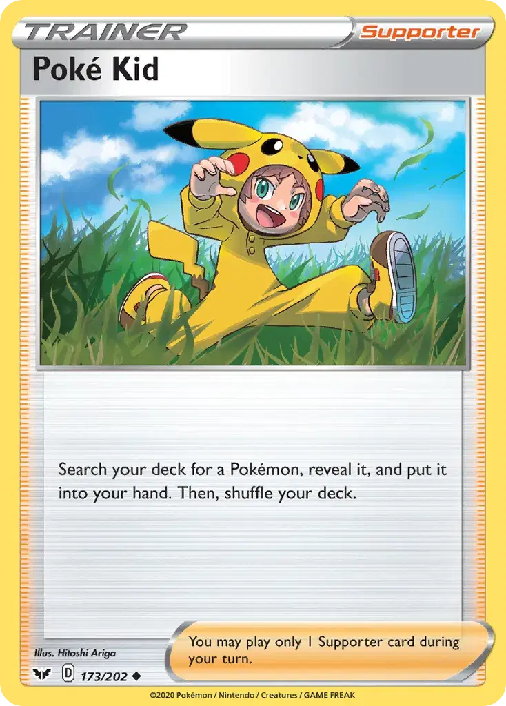 Poké Kid Sword & Shield 173