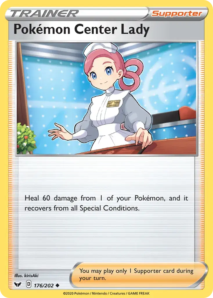 Pokémon Center Lady Sword & Shield 176