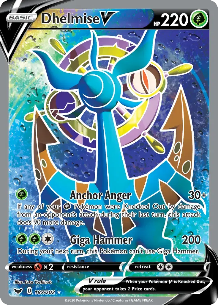 Dhelmise V Sword & Shield 187
