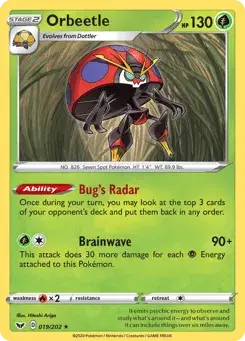 Orbeetle Sword & Shield