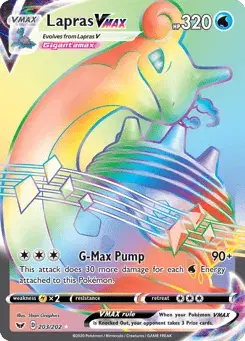 Lapras VMAX Sword & Shield