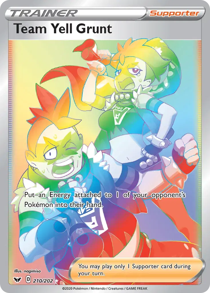 Team Yell Grunt Sword & Shield 210