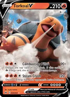 Torkoal V Sword & Shield