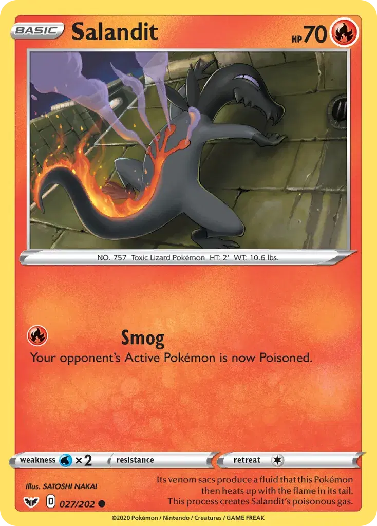 Salandit Sword & Shield 27