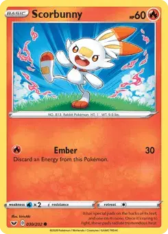 Scorbunny Sword & Shield