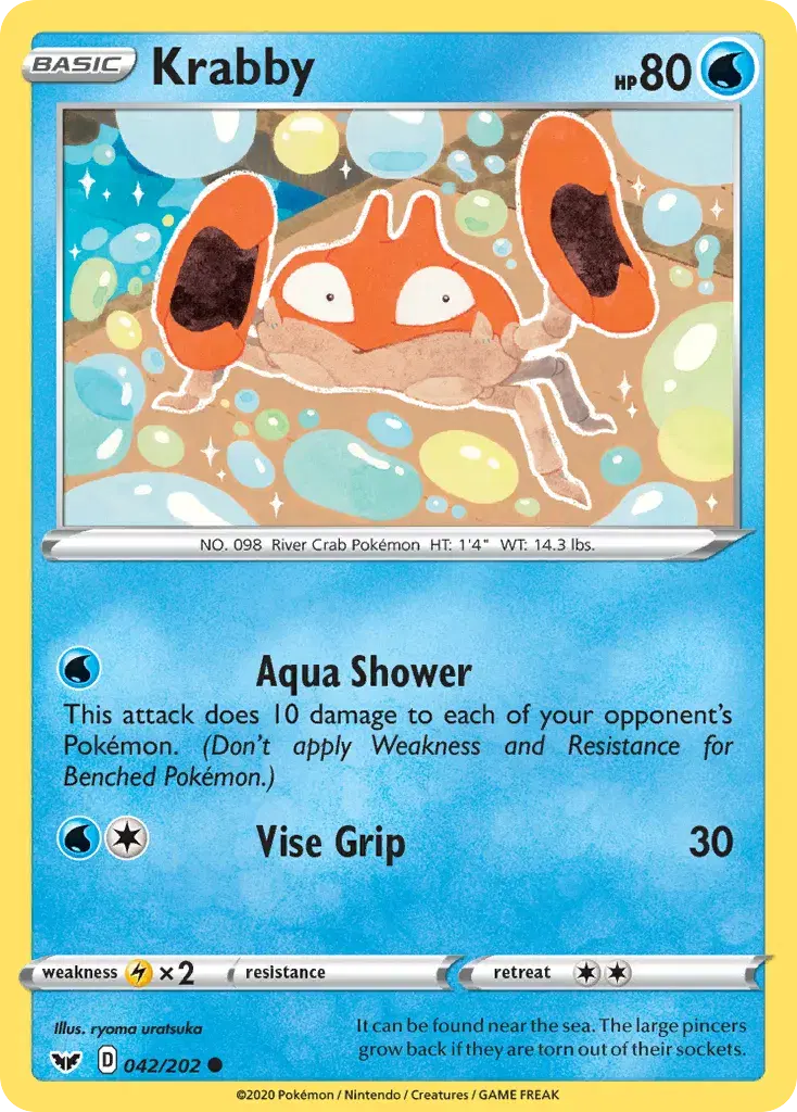 Krabby Sword & Shield 42