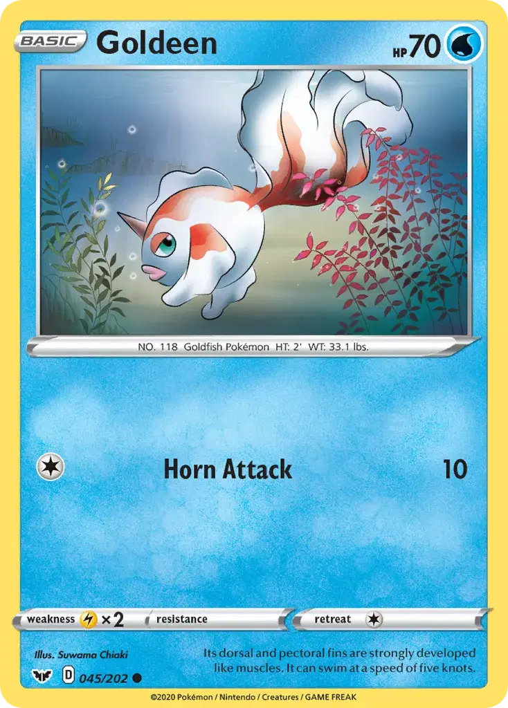 Goldeen Sword & Shield 45