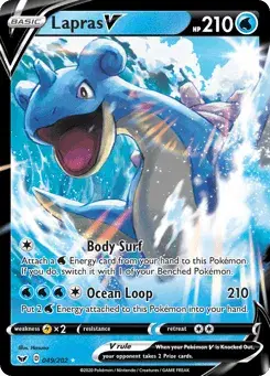 Lapras V Sword & Shield
